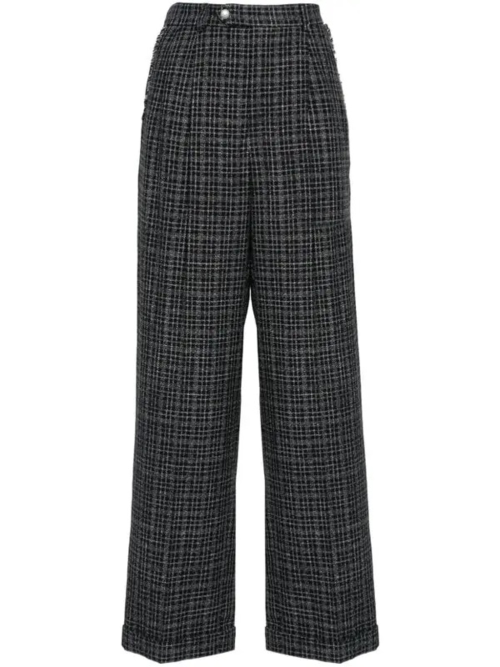 A.P.C. Melissa wide leg check trousers